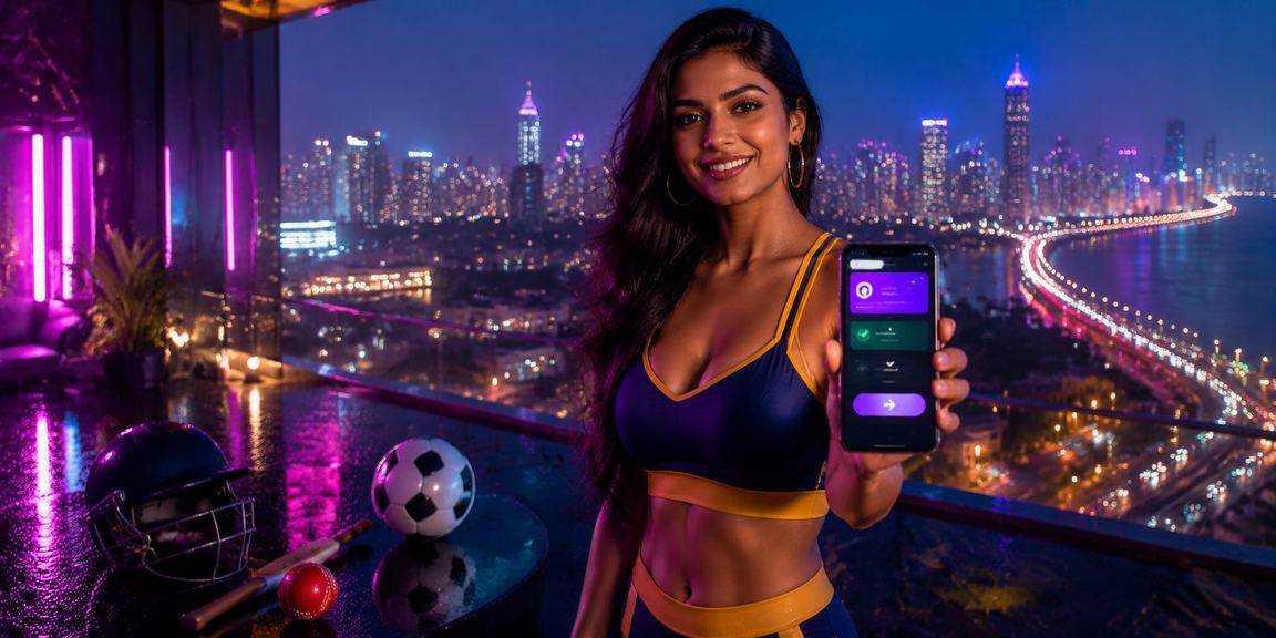 Sports fans in Mumbai enjoying live betting on mobile devices